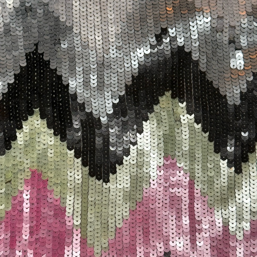 Elegant Pink and Silver Sequin Tank Dress by Parker - Picture 6 of 6